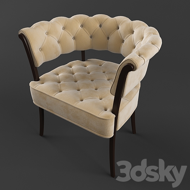 Armchair Visionnaire 3DSMax File - thumbnail 2