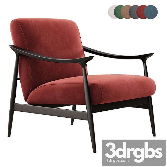 Armchair Vivi Fabriki Tosgonova 1 3dsmax Download - thumbnail 1