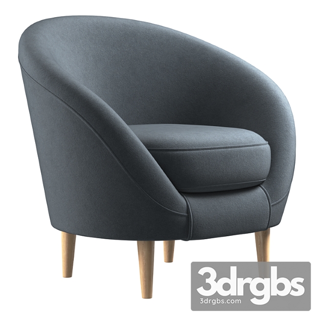 Armchair Volsi Happy Grafit 3dsmax Download - thumbnail 1