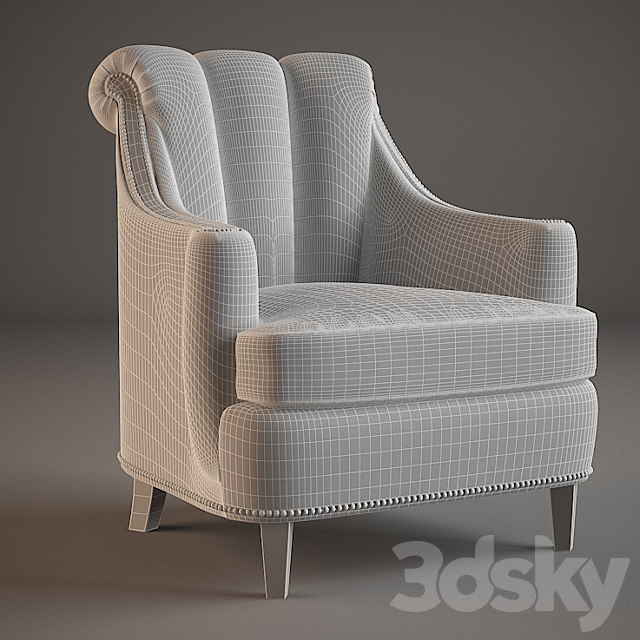 Armchair WICO 3DSMax File - thumbnail 2