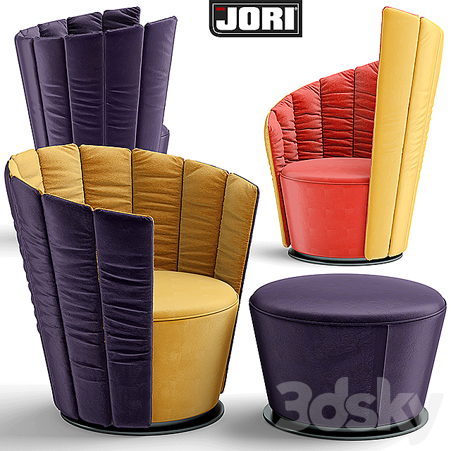 Armchairs Armchair Sogood Jori 3DSMax File - thumbnail 2