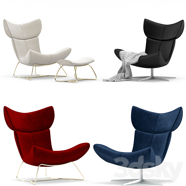 Armchairs BoConcept IMOLA 3ds Max - thumbnail 2