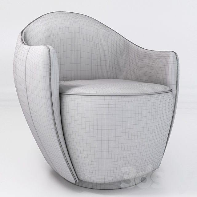 ARMCHAIRS HERMES DV Home 3ds Max - thumbnail 2