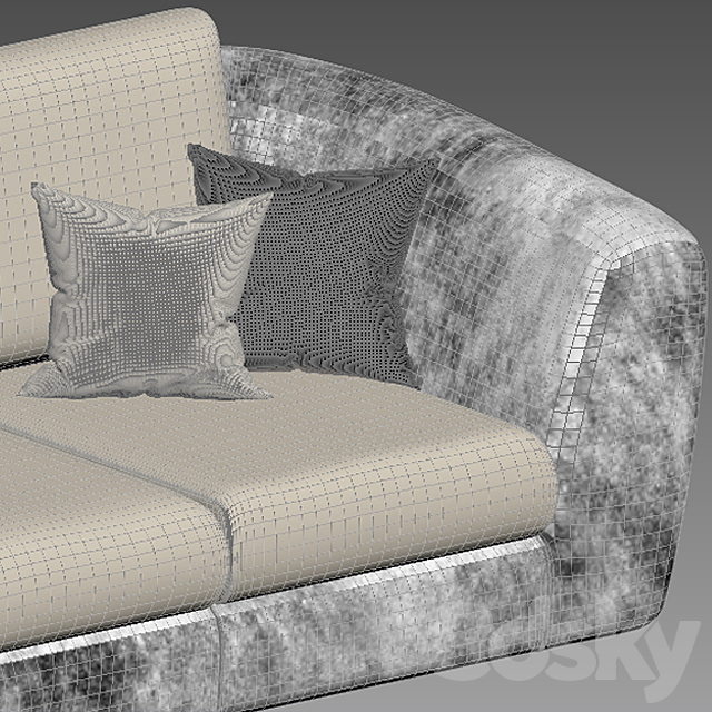 Asnaghi shell Poltrona 3DSMax File - thumbnail 2