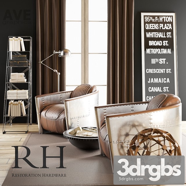 Ave Rh Aviators 3dsmax Download - thumbnail 1