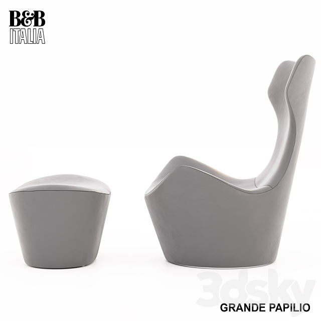 B & B GRANDE PAPILIO 3DS Max Model - thumbnail 2