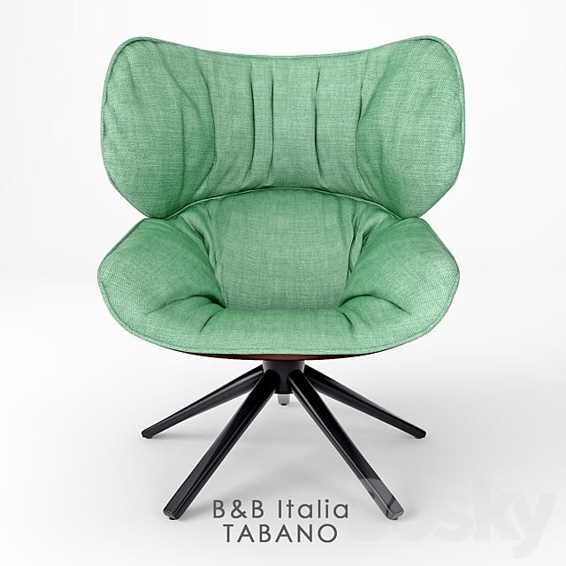 B & B Italia TABANO 3DS Max Model - thumbnail 2