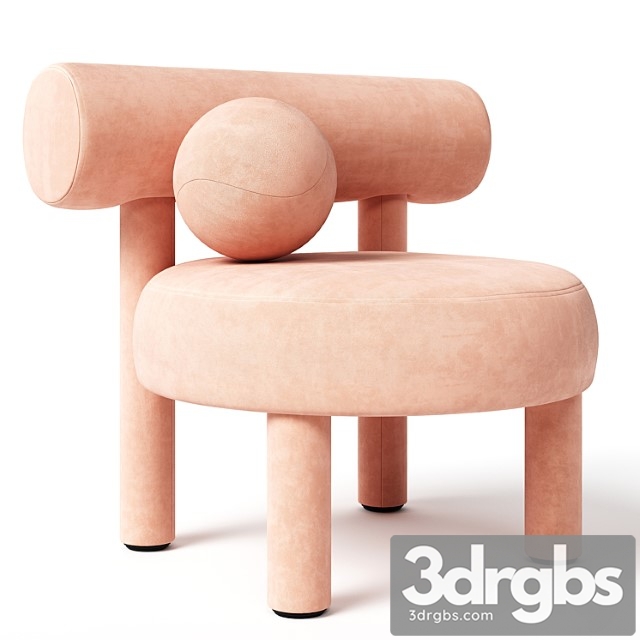 Baby Low Chair Gropius CS1 3dsmax Download - thumbnail 1