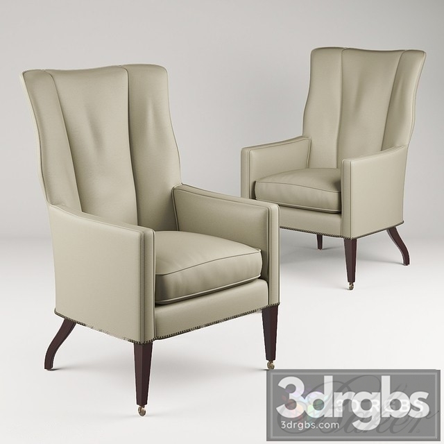 Baker Archetype Armchair 3dsmax Download - thumbnail 1