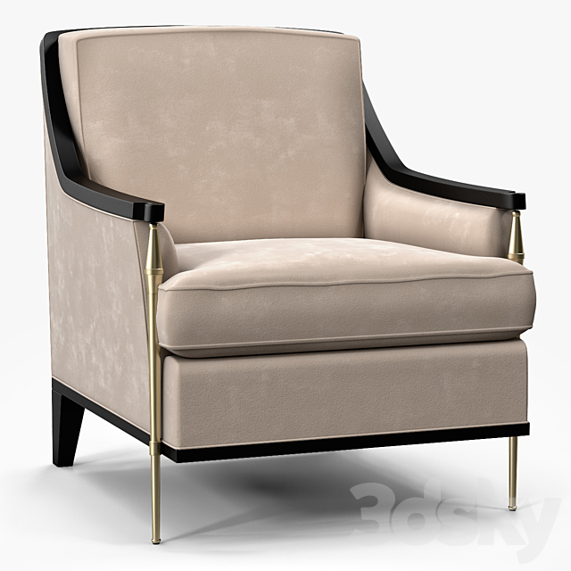 Baker Galerie Chair 3DSMax File - thumbnail 1