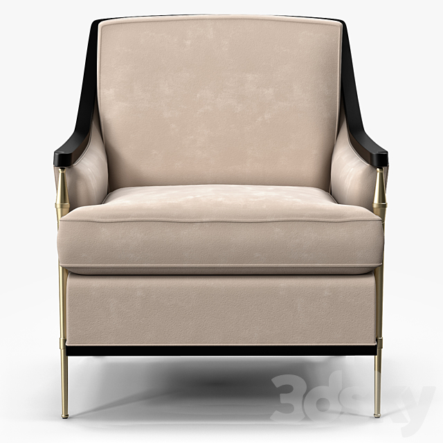 Baker Galerie Chair 3DSMax File - thumbnail 2