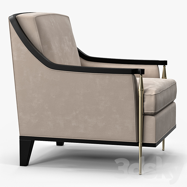 Baker Galerie Chair 3DSMax File - thumbnail 3