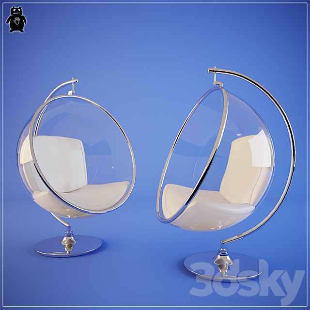 Ball Chair 3ds Max - thumbnail 1