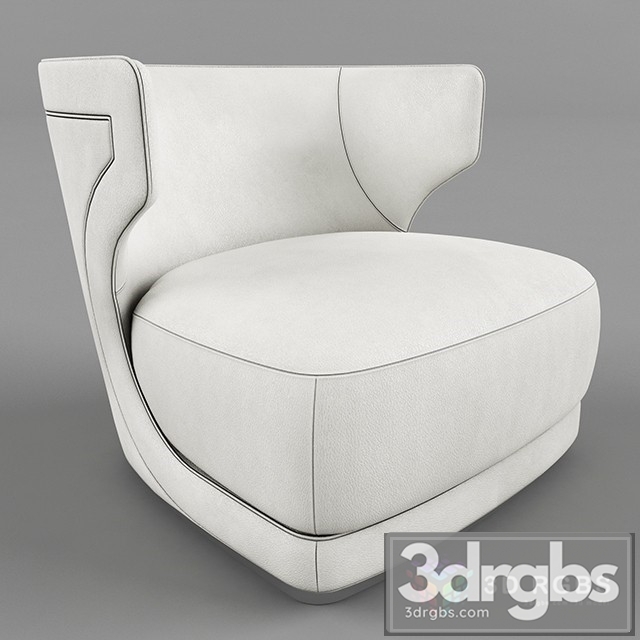 Baxter Armchair 3dsmax Download - thumbnail 1