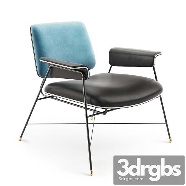 Baxter bauhaus chair 3dsmax Download - thumbnail 1