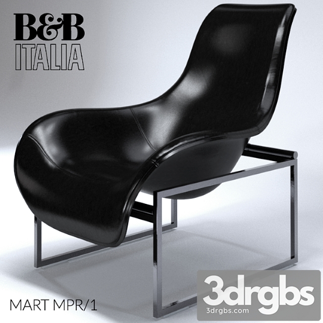 BB Italia Mart Mpr 1 Chair 3dsmax Download - thumbnail 1