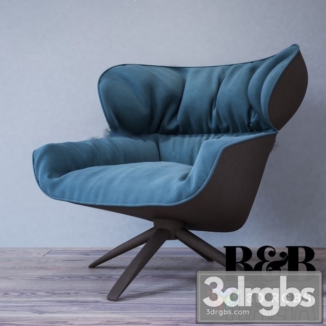 BB Italia Tabano Armchair 2 3dsmax Download - thumbnail 1