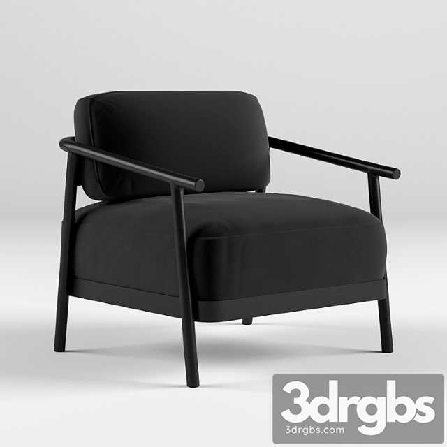 Bb3 lounge chair 3dsmax Download - thumbnail 1