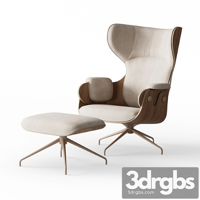 Bd Barcelona Design Lounger 4 3dsmax Download - thumbnail 1