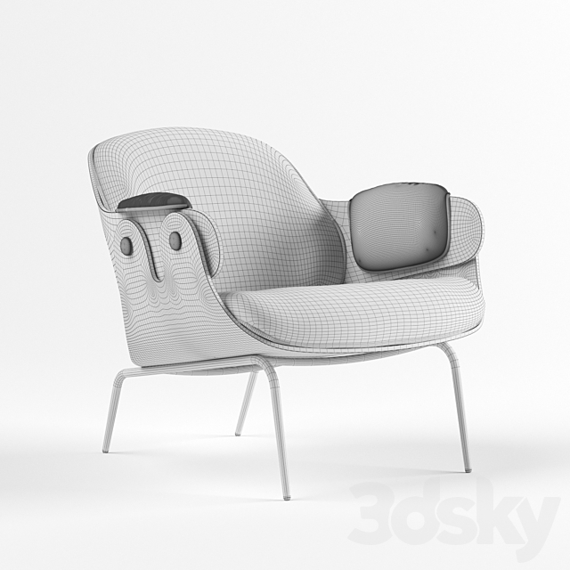 BD Barcelona Design LOW LOUNGER (2014) 3DSMax File - thumbnail 3