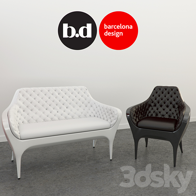 BD Barcelona Design Showtime 3DS Max Model - thumbnail 2