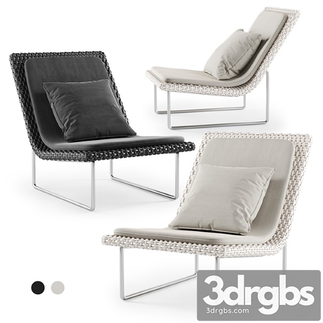 beach chair 3dsmax Download - thumbnail 1