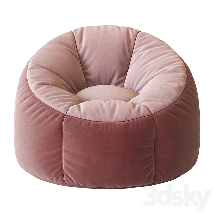 Bean Bag Chair 3DS Max - thumbnail 2