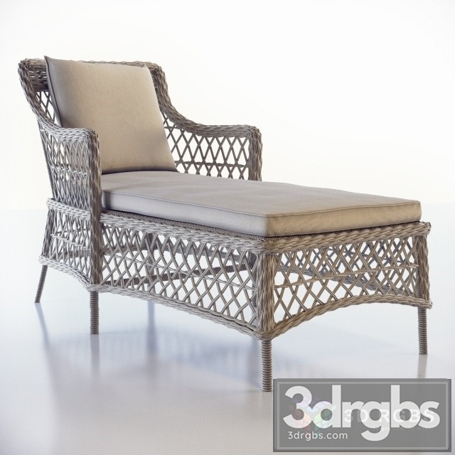 Beatrice  Sunlounger Brafab 3dsmax Download - thumbnail 1