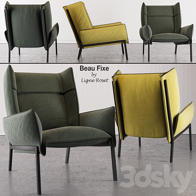 Beau Fixe by Ligne Roset 3DSMax File - thumbnail 1