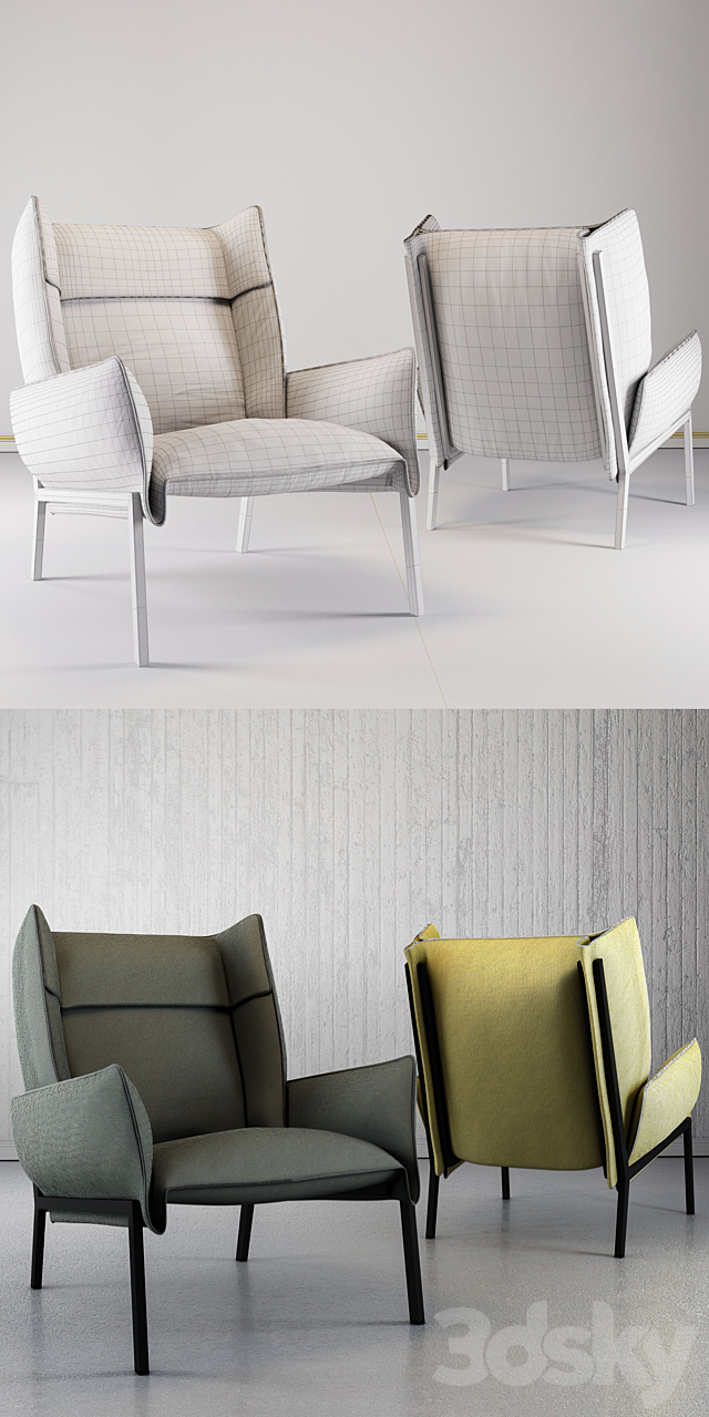 Beau Fixe by Ligne Roset 3DSMax File - thumbnail 3