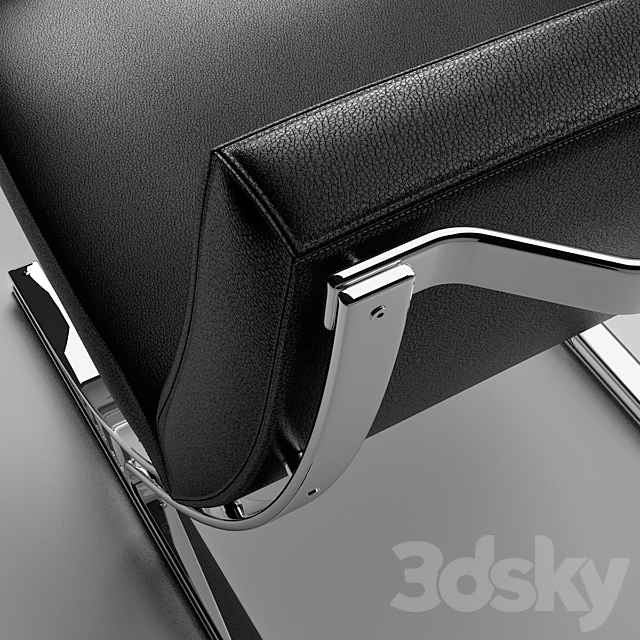 Berlin Chair 3DS Max Model - thumbnail 2