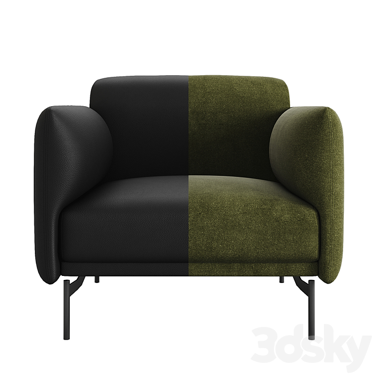 Berne Chair by BoConcept 3DS Max Model - thumbnail 2