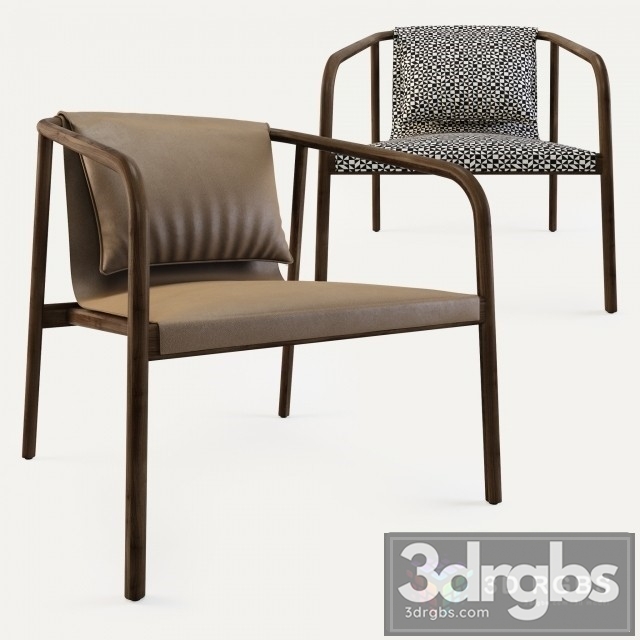 Bernhardt Oslo Armchair 3dsmax Download - thumbnail 1