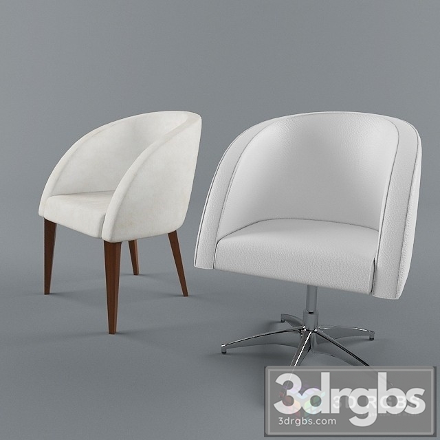 Besana Thea Chairs 3dsmax Download - thumbnail 1