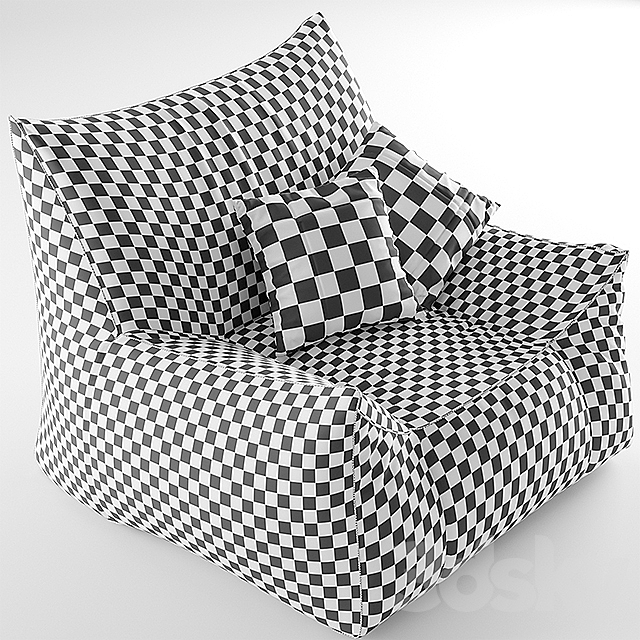 Big armchair “Boss” 3DSMax File - thumbnail 3