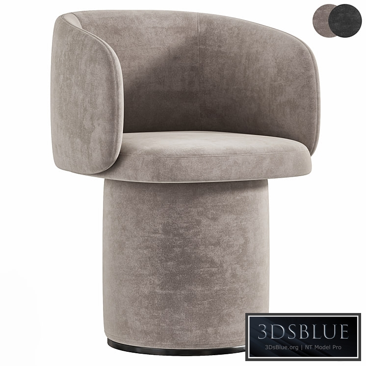 BILLIE CHAIR DITRE ITALIA COLLECTION 3DS Max - thumbnail 3