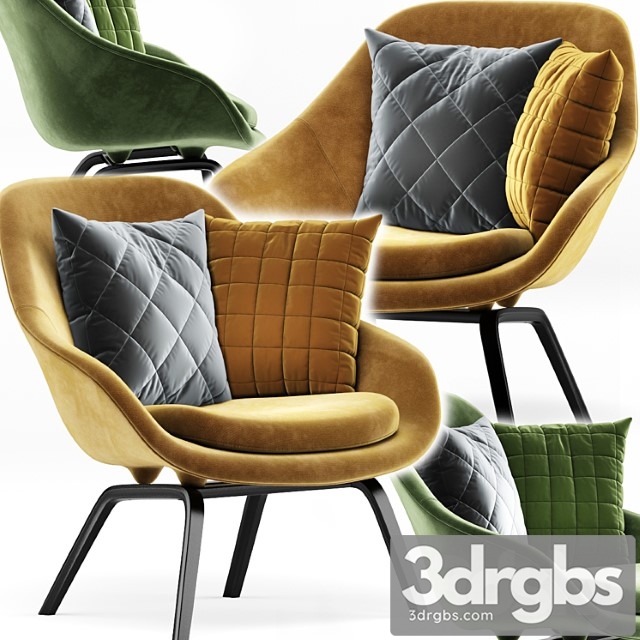 Birato armchair 3dsmax Download - thumbnail 1