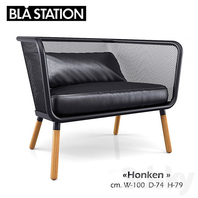 Bla station “Honken” 3DSMax File - thumbnail 1