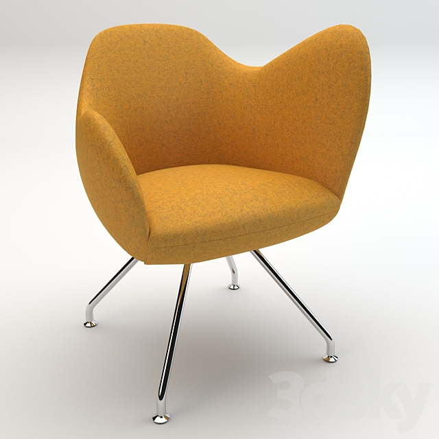 Bla Station Wilmer Armchair Set 3DSMax File - thumbnail 3