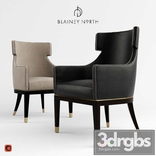 Blainey North Hercule Armchair 3dsmax Download - thumbnail 1