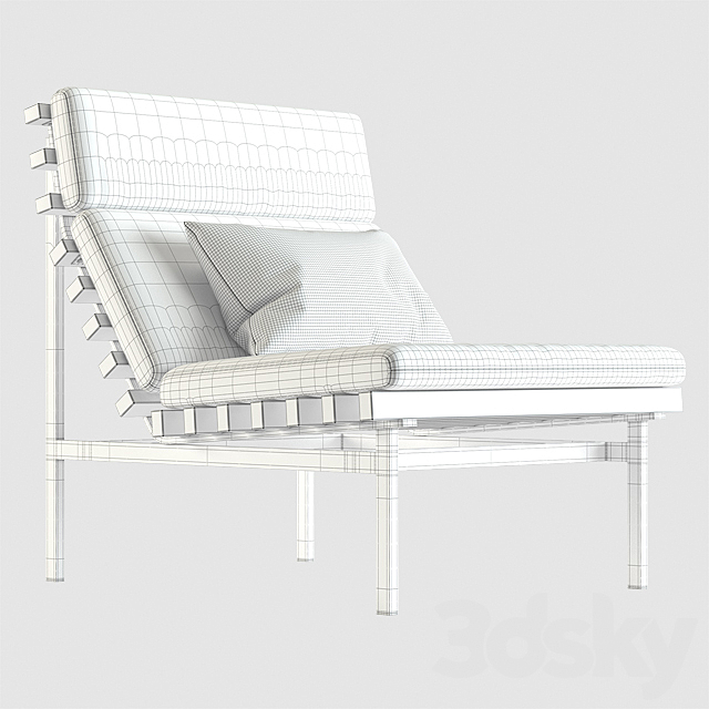 Blu Dot _ Perch Outdoor Lounge Chair 3DSMax File - thumbnail 3