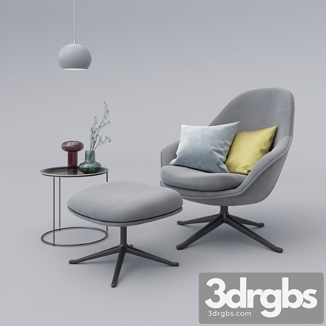 Boconcept adelaide set 3dsmax Download - thumbnail 1