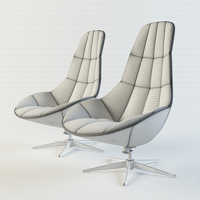 BoConcept Armchairs 3DSMax File - thumbnail 3