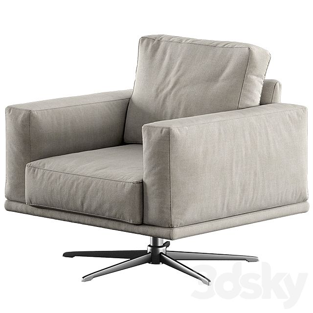 Boconcept Carlton Armchair 3DSMax File - thumbnail 2