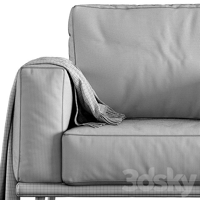 Boconcept Carlton Armchair 3DSMax File - thumbnail 3