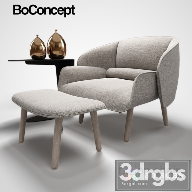 Boconcept Fusion Armchair 3dsmax Download - thumbnail 1