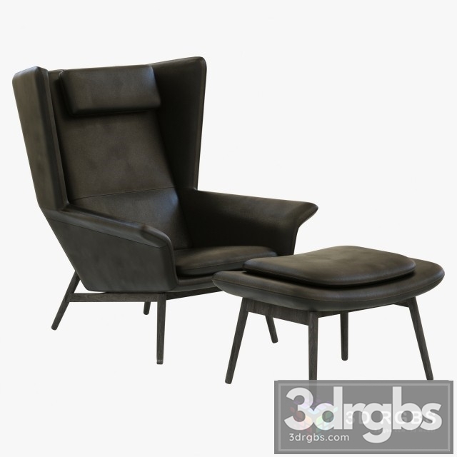 Boconcept Hamilton Armchair 3dsmax Download - thumbnail 1