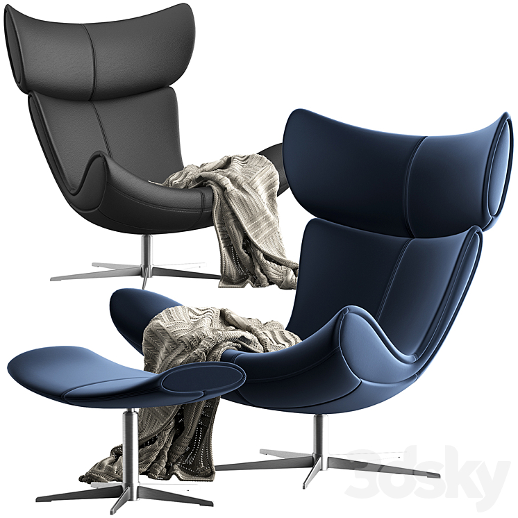 Boconcept-imola chair 3DS Max - thumbnail 1