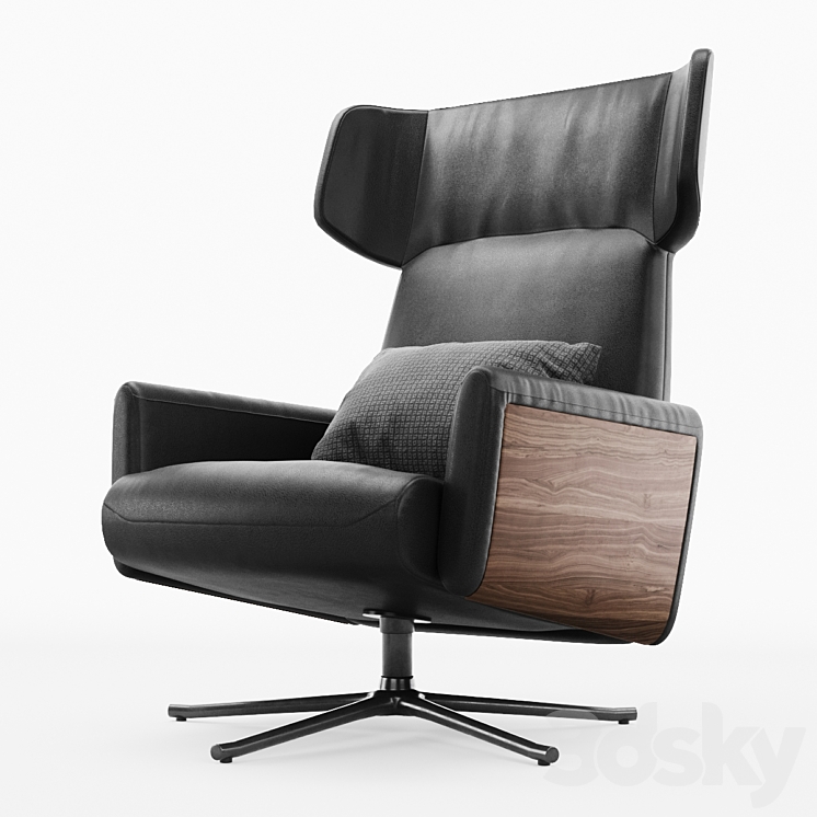 Boconcept lucca 3DS Max Model - thumbnail 1