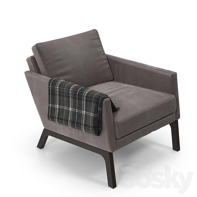 BoConcept Monte Chair L001 3ds Max - thumbnail 1